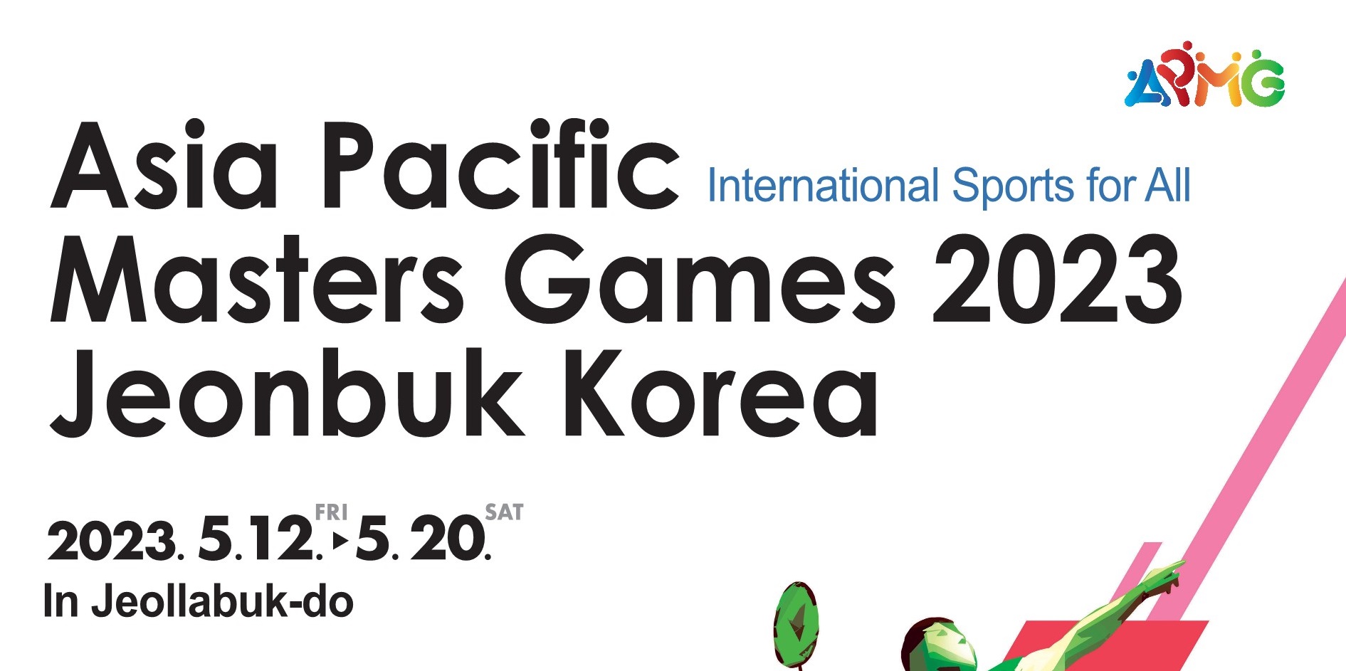 Asia-Pacific Masters Games 2023 Jeonbuk Korea